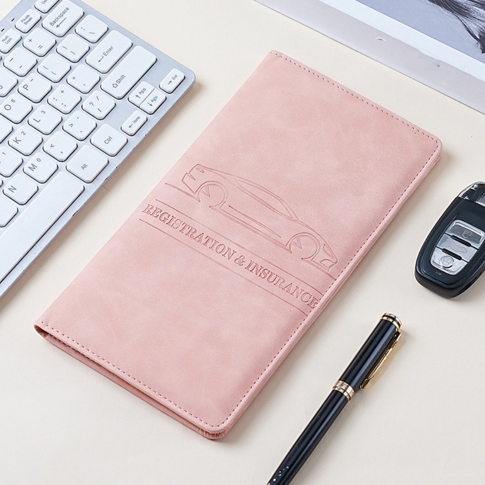 Leather Passport Cover - Portacarte in Pelle PU, Borsa Porta