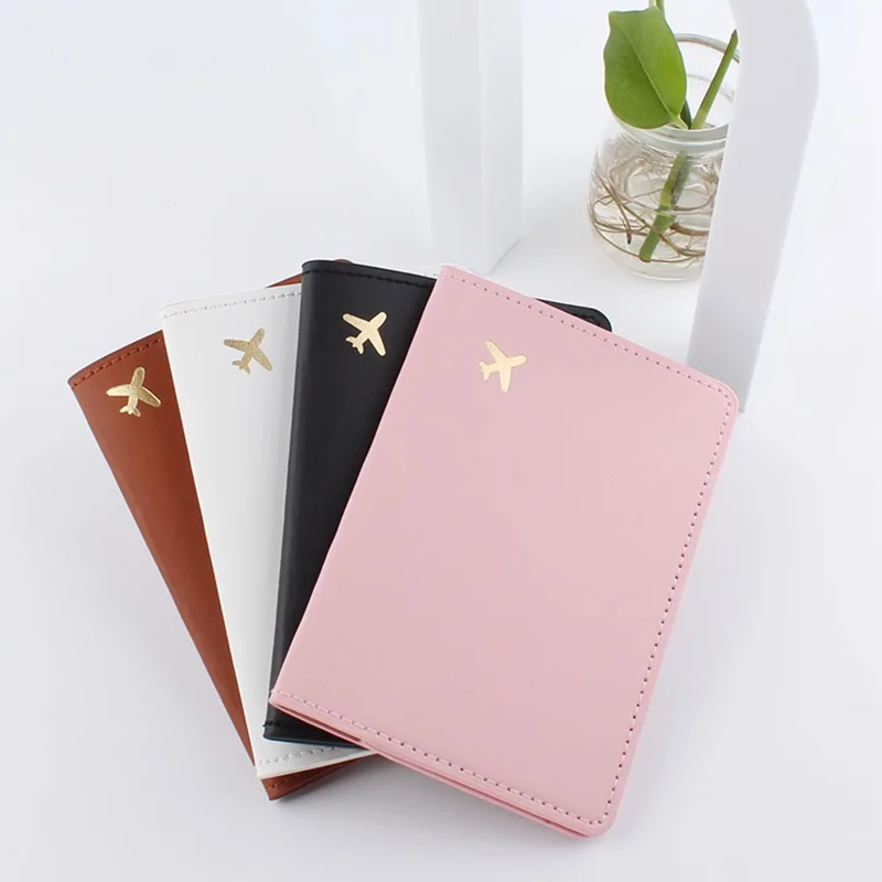Leather Passport Cover - Borse porta passaporto alla moda semplice