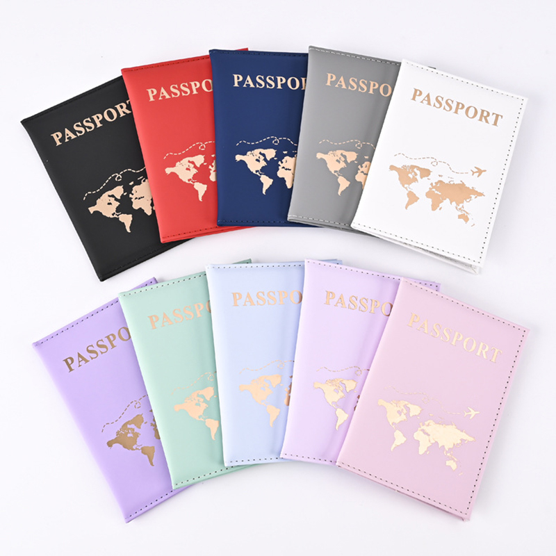 Leather Passport Cover - Custodia protettiva per passaporto alla moda