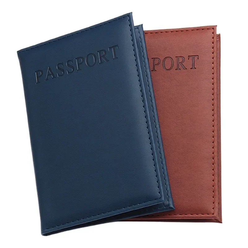 Leather Passport Cover - Custodia protettiva per possport in pelle