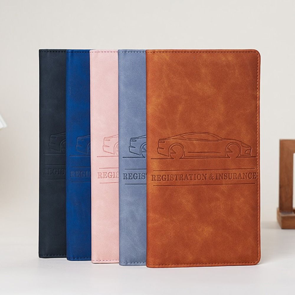 Leather Passport Cover - Porta Carte in Pelle PU, Porta